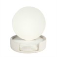 thumbnail image 1 of Posavasos de cuero A prueba de derrames para mesas Los posavasos de cuero duraderos y antideslizantes son adecuados para uso regular., 1 of 5