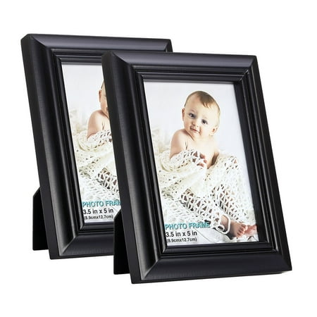 3 5x5 Inch Picture Frame Set Of 2 Made Solid Wood High 3 5x5 Inch Picture Frame Set Of 2 Made Solid Wood High Definition