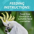 thumbnail image 5 of Pennington Large Bird Everyday Blend Bird Food for Parrots, Cockatoos; 3 lb. Bag, 5 of 10
