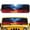 Blue Red Flame Smoke, variant on Pzuqiu Autumn Windshield Sun Shade Featuring Maple Paw Print, Windshield Sun Shield for Off-road Vehicle Interior and Daily Use