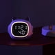 thumbnail image 5 of Reloj despertador inteligente moderno Pantal de temperatura de repetición led lámpara de noche de carga USB para niños de noche - bnco perfecl Reloj despertador inteligente, 5 of 8