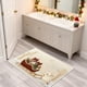 thumbnail image 5 of Christmas Holiday Embroidery Style Non-Slip Absorbent Kitchen Floor Mat, Washable Indoor Doormat for Entryway Bathroom Laundry Room Decor, 5 of 6