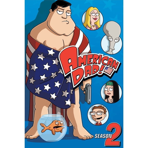 American Dad! Season 2 Complete DVD - Animation, Comedy