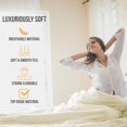 thumbnail image 2 of Luxury Cooling Full Size Bed Sheet Set - Soft Microfiber with Deep Pockets, 2 of 7