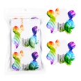 thumbnail image 2 of destyer 100 Pieces Nail Art Acrylic Nail/UV GEL Nail Extension Tips Form Guide Stickers, 2 of 7