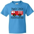 thumbnail image 3 of Inktastic Papa's Little Firefighter Youth T-Shirt, 3 of 5