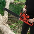 thumbnail image 3 of 2-Stroke 2.6KW Chainsaw, 3.53-3.6hp, 58cc, 20" Chain, 50cm Max Cut. Diaphragm Carb for Fuel Saving, Lightweight Design. Red/Black. Ideal for Wood Cutting, Tree Pruning, 3 of 20