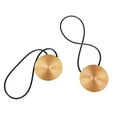 thumbnail image 4 of stanreset 1/2/3/5 2 Pieces Metal Curtain Tieback Replacement Simple Style Solid Color Household Sunshade Fastener Buckle Accessories Gold 5PCS, 4 of 6