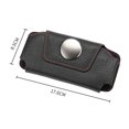 thumbnail image 3 of Estuche universal para gafas de visera de automóvil, caja protectora con cierre magnético para accesorios Negro Zulema titular de las gafas de sol del coche, 3 of 3