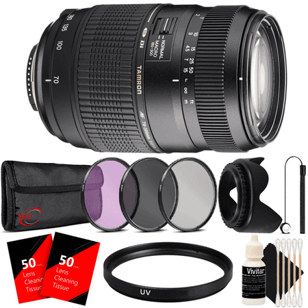 Tamron 70-300mm AF f/4-5.6 Di LD Lens with Accessory Kit for Nikon DSLR