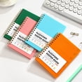 thumbnail image 4 of Password Book with Individual Alphabetical Tabs, 4.3"x5.7" Small Password Notebook, Spiral Password Keeper, Internet Address and Password Organizer, Password Logbook for Home Office, Sky Blue, 4 of 7