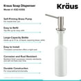 thumbnail image 3 of KRAUS Kitchen Soap and Lotion Dispenser in Stainless Steel, 3 of 6