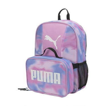 PUMA Evercat Backpack & Lunch Kit Combo, Lilac Chiffon Pink