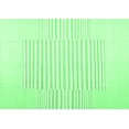 thumbnail image 1 of Ahgly Company Indoor Rectangle Solid Emerald Green Modern Area Rugs, 6' x 9', 1 of 4