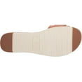 thumbnail image 4 of Sam Edelman Ariane Stucco Pink Open Toe Buckle Flat Leather Slides Wide Sandals (Stucco Pink, 6.5), 4 of 6