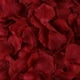 thumbnail image 1 of Nvzi 1000 piezas de pétalos de rosa artificiales para decoración de fiestas de bodas color burdeos, 1 of 4