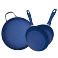 thumbnail image 1 of Set 2 Sartenes y Comal FLAVORSTONE Azul Antiadherentes, 1 of 5