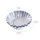 thumbnail image 4 of Worallymy 50 Uds. moldes desechables para tartas de huevo tazas de papel de aluminio molde antiadherente para pasteles galletas molde para hornear en casa resistente al calor Worallymy JD735810443, 4 of 7