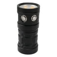 thumbnail image 3 of Linterna de buceo 18000LM 6000K IPX8, impermeable, recargable por USB, LED, con 3 luces para actividades subacuáticas de 100 m., 3 of 14