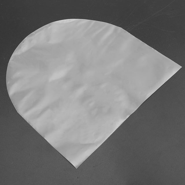 Protective Anti-Static Dust-Proof White PE Vinyl Record Case, 100Pcs Vinyl Record Bag, For 7 Inch Vinyl Records