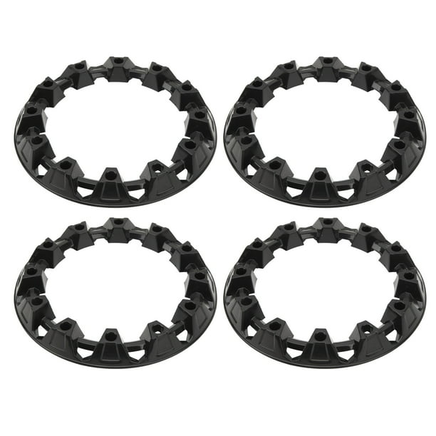 Alto Grado 4 Piezas Tapacubos de Rueda Tapacubos Protección de Llantas Tapa de Llanta Universal para ATV Go Kart Reemplazo de Llantas Auto Tapa Exterior Protectores de Llantas ANGGREK Otros