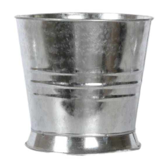 Fzaqwen Ice Bucket Beer Bucket Serving Bucket Champagne Bucket Metal Ice Pail for Family 16.9cm diameter