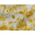 thumbnail image 4 of oneOone Viscose Jersey Yellow Fabric Florals Craft Projects Decor Fabric Printed By The Yard 60 Inch Wide, 4 of 4