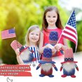 thumbnail image 2 of 4th of July Patriotic Gnome Decorations, Handmade Gnomes Plush Table Ornaments Gift for Independence Day Memorial Day Presidents Day Veterans Day Armed Forces Day, 2 of 9