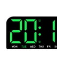 thumbnail image 6 of CoudarTitie Big LED Large Digital Clock Wall Mount Oversize LED Digital Clock with Date Week Green, 6 of 9