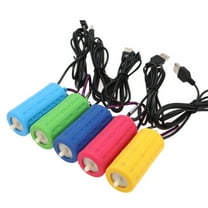 OUNONA HOMEMAXS USB Air Bubble Disk Stone Aerator for Aquarium Fish Tank Pond Pump Hydroponic Oxygen Hose Set