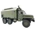 thumbnail image 4 of Bewildely 6 uds camión militar RC coche 6WD juguetes para niños adultos 1/16 6WD RC camión vehículo WPL B36 Kits de construcción modelo TYPE1, 4 of 6