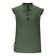 thumbnail image 1 of pstuiky Camisetas sin mangas para hombre, Camisa de hombre mejorada sin mangas estilo hippie, informal, playera, con cuello levantado y cuello vuelto. Camisas de hombre l, 1 of 4