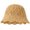 Khaki, variant on Womens Spring Summer Knit Bucket Hat Crochet Beach Sun Hat Foldable Woven Straw Wave Brim Packable Travel Hat
