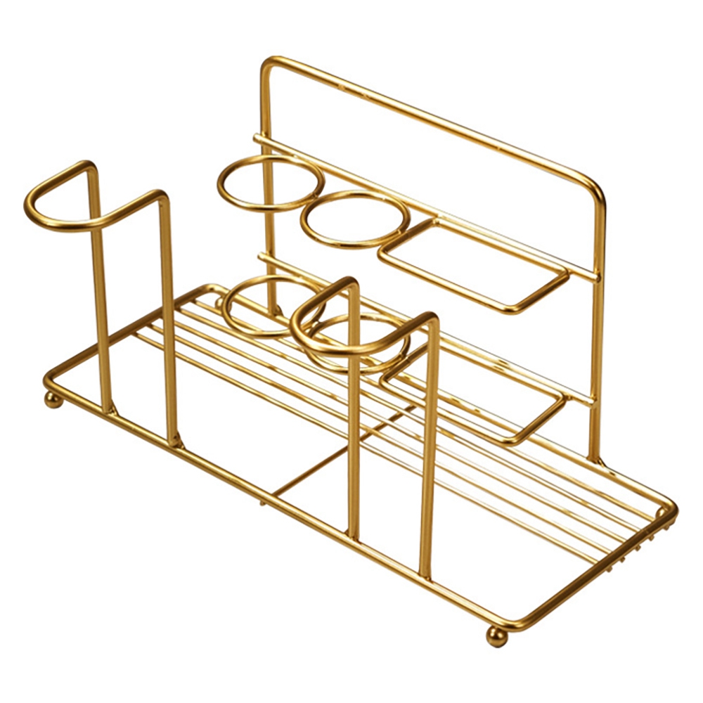 Toothbrush Holder Wall Mounted Metal Toothpaste Holder Electric