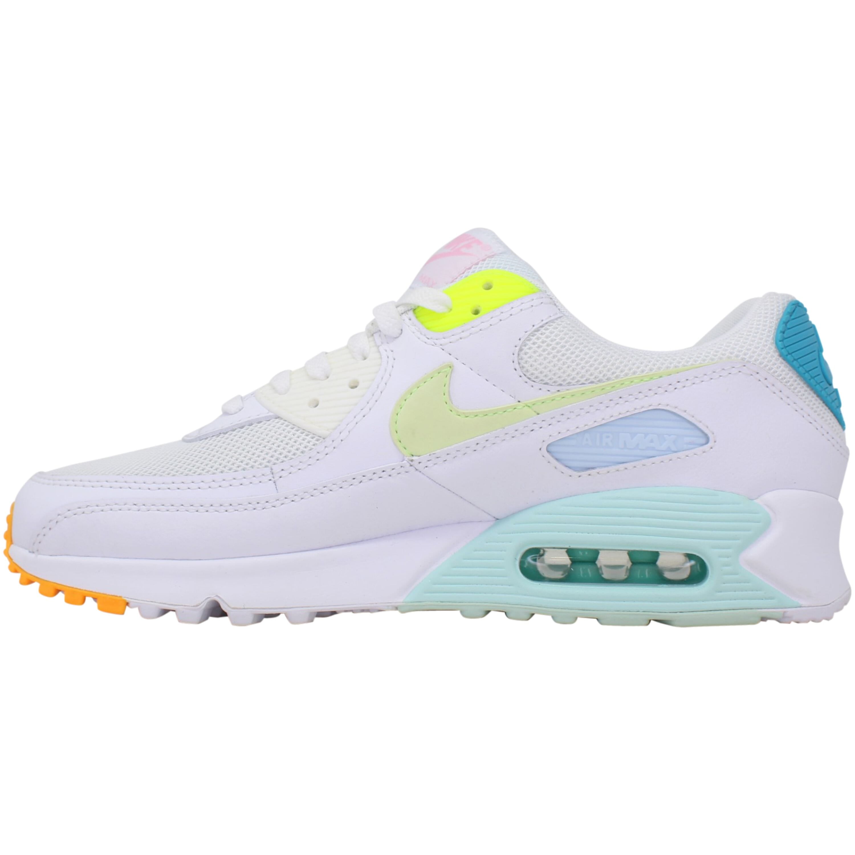 Nike Air Max 90 White/Barley Volt 