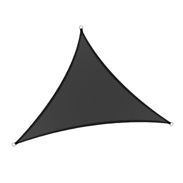 Triangle Sun Shades Vail Tinking de refugio triangular Bloque de luz solar para el jardín al aire libre Patio trasero Estacionamiento del césped Gris