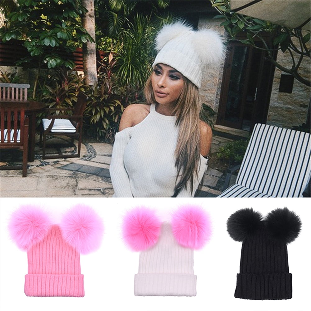 Pengpengfang Women Fashion Knitted Faux 