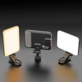 thumbnail image 2 of Portable 60 LED Selfie Light with a 2200Mah Rechargeable Battery, Featuring a Clip-On Design, CRI 97+, And Three Lighting Modes for Photography, Makeup, And Video Calls on Phones And Webcams., 2 of 14