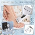 thumbnail image 4 of Rechargeable Electric Foot Callus Remover with LCD Display – Professional Pedicure Tool for Dead Skin Removal, Variable Speed, Home Foot File, 4 of 7