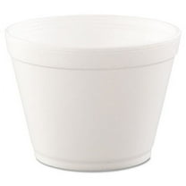 Foam Containers,16 Oz, White, 25/bag, 20 Bags/carton | Bundle of 5 Cartons