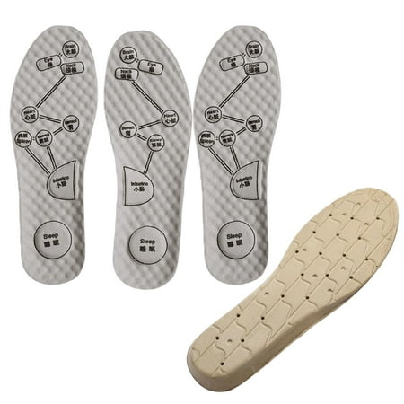 

Foot Acupressure Soft for Women Men Shoe Pads Sports Cushion Inserts Foot Pad Massaging Comfort Running Shoes Inserts 45-46