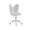Macaron, variant on Dayalane Kids Desk Chair, Butterfly Faux Fur Girls Study Chair, Adjustable Child Vanity Chair Swivel Task Chair Students Reading Chair for Home Bedroom School Dorm, Macaron