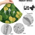thumbnail image 6 of TSOVTHRID Green Shamrock Print 4 PCS Gaming Chair Covers Slipcovers Non-Slip Game Chair Cover with Armrest Covers Universal Rotating Gaming Armchair Protector for St. Patrick's Day Decor, 6 of 7