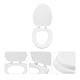 thumbnail image 4 of BRIGHTFUFU 1pc Universal With Asiento de asiento Tapa espesante Asiento de inodoro Cubierta de asiento de espuma suave Junta de inodoro, 4 of 7