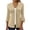 Khaki, variant on Womens Tops Tbopshirt Summer Tops for Women,Plus Size T Shirts,Fashion Women 3/4 Sleeve Cardigan Solid Color Casual Blouse Tops,Short Sleeve Blouses