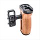 thumbnail image 1 of Empuñadura Lateral de la Cámara para /para /para Cámara DSLR Empuñadura de Madera del Lado Izquierdo Derecho con Zapata Fría, 1 of 6