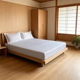 thumbnail image 4 of Queen Size Satin Sheets Set 4 Piece Bed Sheets For Hot Sleepers Deep Pocket Bedding Set For Mattress Up To 16 Inch Brushed Microfiber Bed Sheets L, 4 of 6