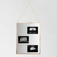 thumbnail image 2 of Koyal Wholesale Rose Gold Modern Mirror Wall Decor Photo Frame Cabinet, Large 12 x 16 inch Hanging Rectangle Wall Mirror, 2 of 5