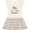 Natural with Stripes, variant on Big Cousin Dots and Arrow Girls Toddler Dress