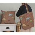 thumbnail image 5 of Soimoi Brown Poly Georgette Fabric Accessories Women Fabric Prints By Yard 42 Inch Wide, 5 of 5